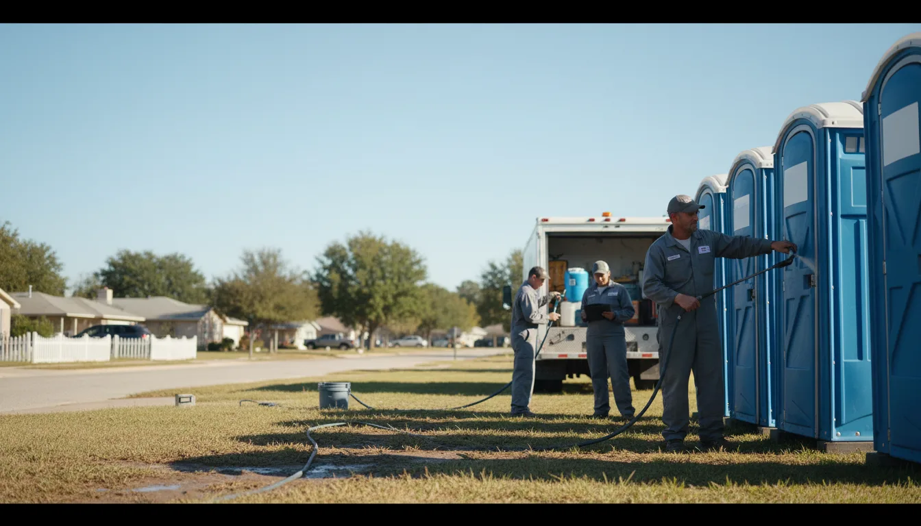 Long-Term Portable Toilet Rental in Aberdeen, OH near me
